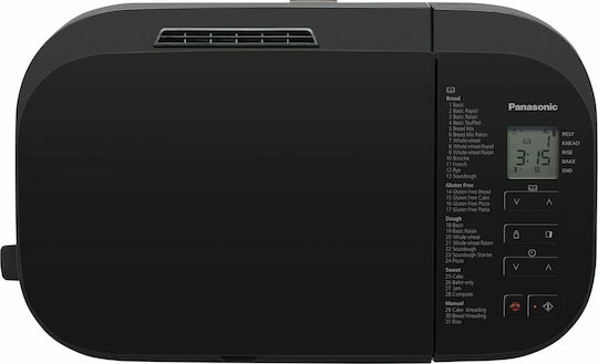 Panasonic SD-YR2550SXE Αρτοπαρασκευαστής 550W Χωρητικότητας 600gr με 31 Προγράμματα - Image 11
