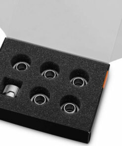 Alternative view of Ekwb EK-Quantum Torque 6-Pack HDC 12 Fittings Ασημί
