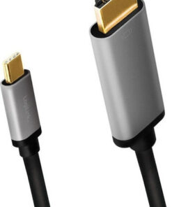 Alternative view of LogiLink HDMI 2.0 Cable HDMI male - USB-C male 1.8m Μαύρο CUA0101