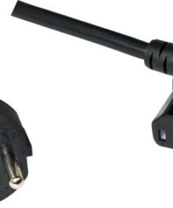 Alternative view of LogiLink IEC C13 - Schuko Cable 2m Μαύρο CP117