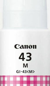 Canon GI-43 Γνήσιο Μελάνι Εκτυπωτή InkJet Ματζέντα (4680C001)