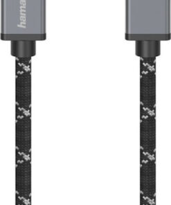 HAMA Ultra High Speed HDMI 2.1 Cable HDMI male - HDMI male 2m Μαύρο 00205239