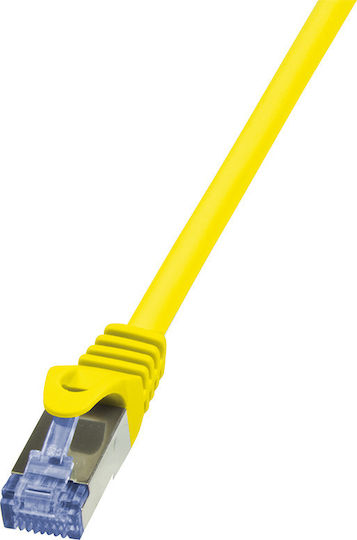 LogiLink S/FTP Cat.6a Cable 0.25m Κίτρινο (CQ3017S)
