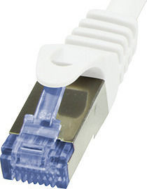 Alternative view of LogiLink S/FTP Cat.7 Καλώδιο Δικτύου Ethernet 1m Λευκό 1τμχ CQ4031S