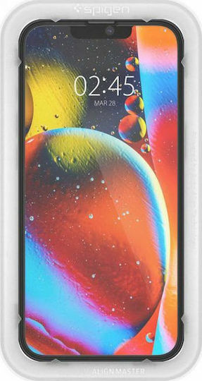 Spigen GLAS.tR ALIGNmaster 0.3mm Full Face Tempered Glass 2τμχ Μαύρο (iPhone 16e / 14 / 13 / 13 Pro) AGL03387 - Image 4