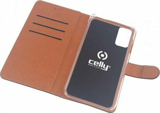 Celly Wally Book Δερματίνης Μαύρο (iPhone 13) WALLY1007 - Image 2