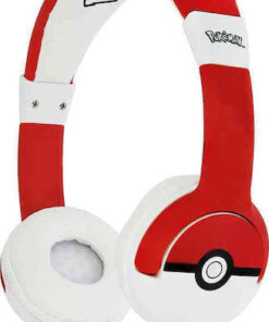 Alternative view of OTL Pokémon Pokéball Ενσύρματα Παιδικά On Ear Ακουστικά Πολύχρωμα