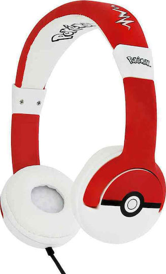 OTL Pokémon Pokéball Ενσύρματα Παιδικά On Ear Ακουστικά Πολύχρωμα - Image 2
