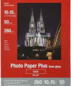 Alternative view of Canon SG-201 Φωτογραφικό Χαρτί Plus A6 (10x15) 260gr/m² για Εκτυπωτές Inkjet 50 Φύλλα (1686B015)