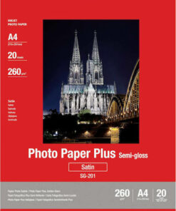 Alternative view of Canon SG-201 Φωτογραφικό Χαρτί Plus A4 (21x30) 260gr/m² για Εκτυπωτές Inkjet 20 Φύλλα (1686B021)
