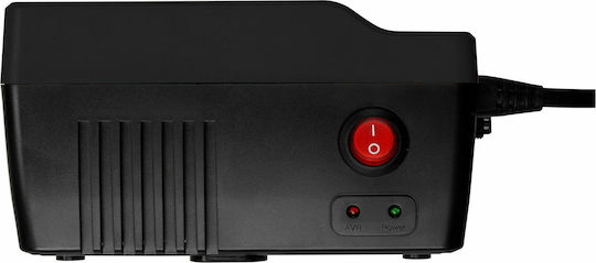 Powerwalker AVR 600 Compact Σταθεροποιητής Τάσης 600VA με 3 Πρίζες Ρεύματος - Image 2