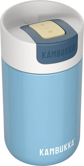 Kambukka Olympus Ποτήρι Θερμός Ανοξείδωτο BPA Free 300ml Silk Blue με Επιστόμιο 11-02015 - Image 2