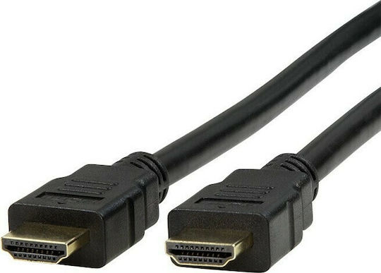 LogiLink HDMI 2.1 Cable HDMI male - HDMI male 1m Μαύρο (CH0077) - Image 3