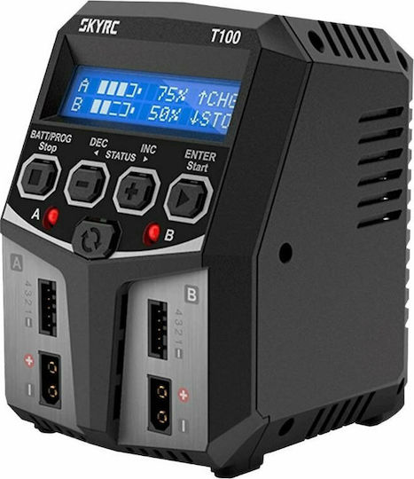 Skyrc T100 Φορτιστής για Τηλεκατευθυνόμενο 1τμχ SK-100162-02 - Image 2