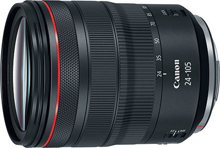 Canon Full Frame Φωτογραφικός Φακός RF 24-105mm f/4L IS USM Standard Zoom για Canon RF Mount Μαύρος - Image 3