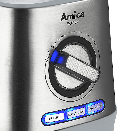 Amica BTM5012 Μπλέντερ για Smoothies 1.5lt 800W Inox - Image 8