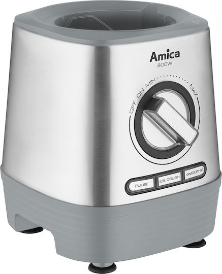 Amica BTM5012 Μπλέντερ για Smoothies 1.5lt 800W Inox - Image 3