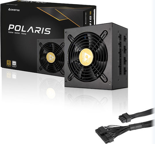 Chieftec Polaris 1250W Μαύρο Τροφοδοτικό Υπολογιστή Full Modular 80 Plus Gold - Image 4