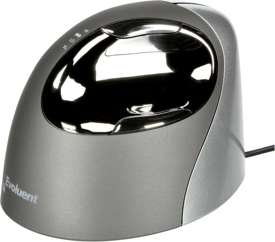 Evoluent VerticalMouse 4 Left Ενσύρματο Εργονομικό Ποντίκι για Αριστερόχειρες Γκρι - Image 4