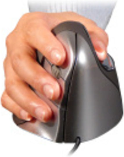 Evoluent VerticalMouse 4 Left Ενσύρματο Εργονομικό Ποντίκι για Αριστερόχειρες Γκρι - Image 7