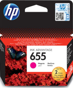 HP 655 Γνήσιο Μελάνι Εκτυπωτή InkJet Ματζέντα (CZ111AE)