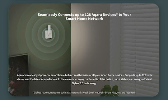 Aqara Hub E1 Smart Gateway Wi-Fi / Zigbee Συμβατό με Google Home, Apple HomeKit, Alexa & IFTTT - Image 5