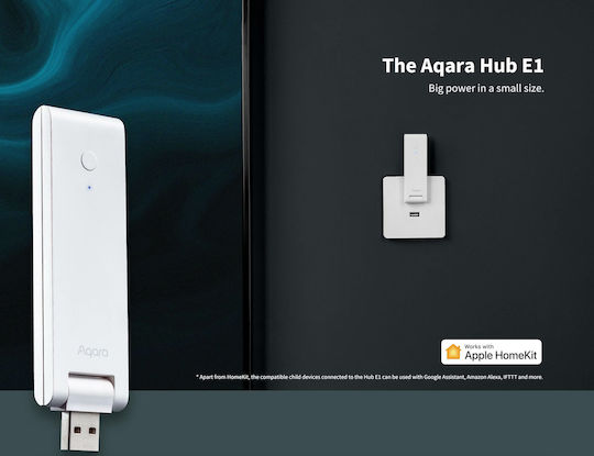 Aqara Hub E1 Smart Gateway Wi-Fi / Zigbee Συμβατό με Google Home, Apple HomeKit, Alexa & IFTTT - Image 3