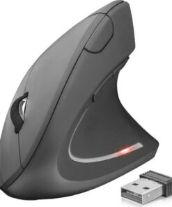 Trust Verto Ergonomic Ασύρματο Vertical Ποντίκι Μαύρο