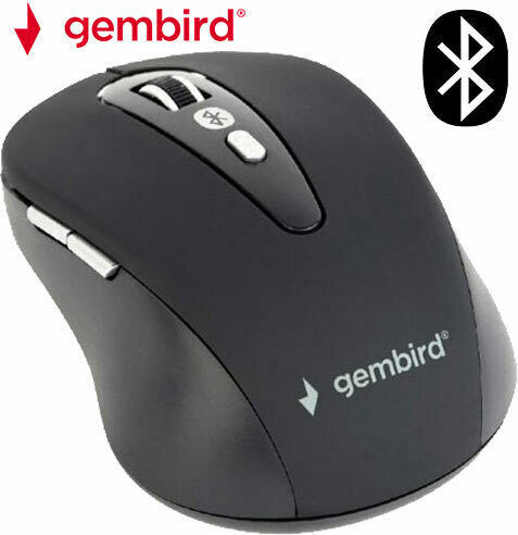 Gembird MUSWB-6B-01 Ασύρματο Bluetooth Mini Ποντίκι Μαύρο - Image 5