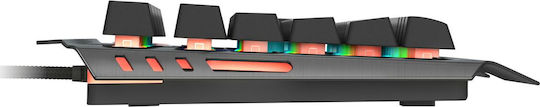 Genesis Rhod 420 RGB Gaming Πληκτρολόγιο με RGB φωτισμό (Αγγλικό US) Ασημί - Image 6