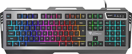 Genesis Rhod 420 RGB Gaming Πληκτρολόγιο με RGB φωτισμό (Αγγλικό US) Ασημί - Image 5
