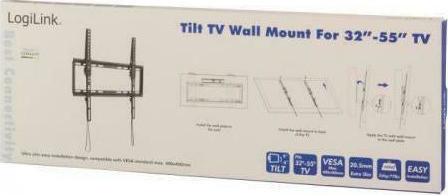 LogiLink BP0010 Βάση Τηλεόρασης Τοίχου έως 55" και 35kg - Image 3