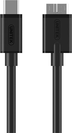 Unitek USB 3.2 Cable USB-C male - micro USB-B male Μαύρο 1m (Y-C475BK) - Image 3
