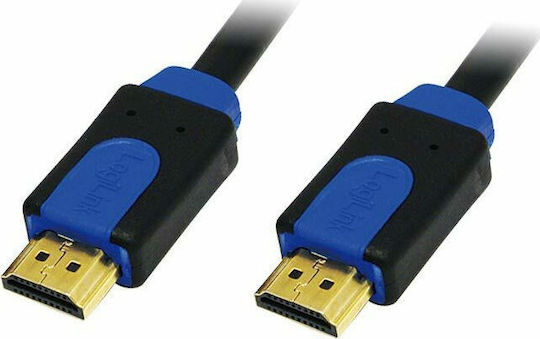LogiLink CHB1110 HDMI 1.4 Cable HDMI male - HDMI male 10m Μαύρο CHB1110 - Image 4