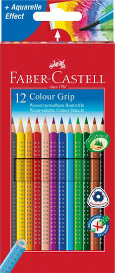 Faber-Castell Grip Ξυλομπογιές Σετ 12 χρώματα 124122 - Image 8