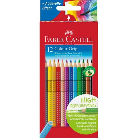 Faber-Castell Grip Ξυλομπογιές Σετ 12 χρώματα 124122 - Image 6