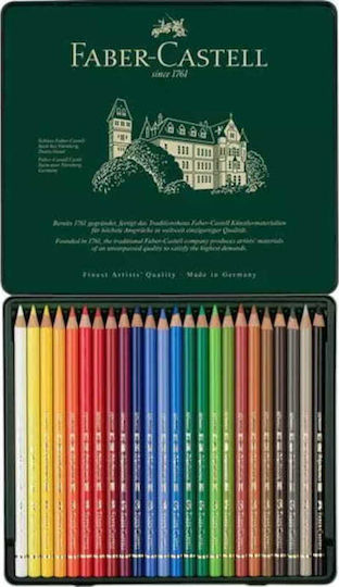 Faber-Castell Polychromos Ξυλομπογιές Σετ 24 χρώματα 110024 - Image 7
