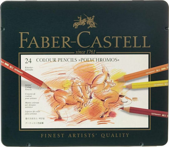Faber-Castell Polychromos Ξυλομπογιές Σετ 24 χρώματα 110024 - Image 4