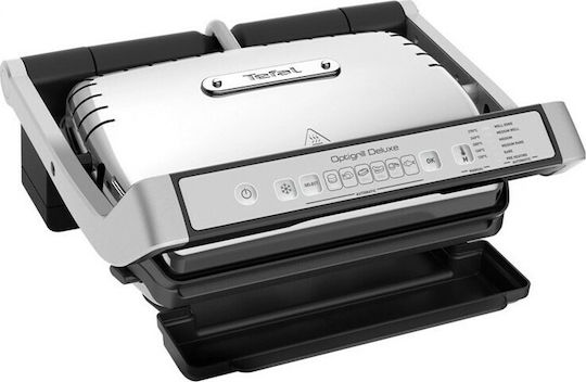 Tefal Optigrill Deluxe GC707 Τοστιέρα Γκριλιέρα 2000W Inox - Image 3