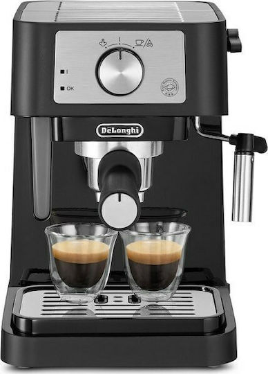 De'Longhi Stilosa Μηχανή Espresso 1100W Πίεσης 15bar Μαύρη - Image 5