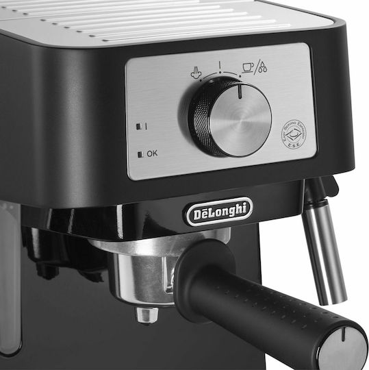 De'Longhi Stilosa Μηχανή Espresso 1100W Πίεσης 15bar Μαύρη - Image 7