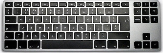 Matias Aluminum Tenkeyless Ασύρματο Bluetooth Πληκτρολόγιο Αγγλικό UK Συμβατό με Mac Γκρι - Image 6