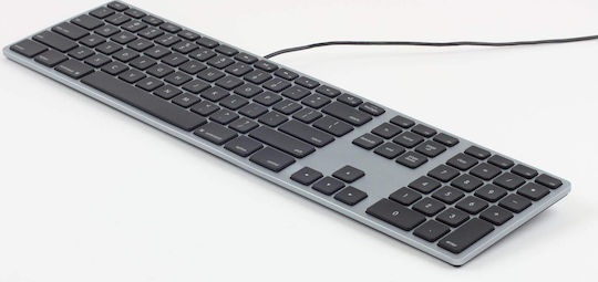 Matias Wired Aluminum Tenkeyless Keyboard for Mac Πληκτρολόγιο Αγγλικό UK Συμβατό με Mac Ασημί - Image 4
