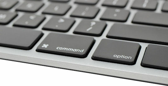Matias Aluminum Tenkeyless Ασύρματο Bluetooth Πληκτρολόγιο Αγγλικό UK Συμβατό με Mac Γκρι - Image 7