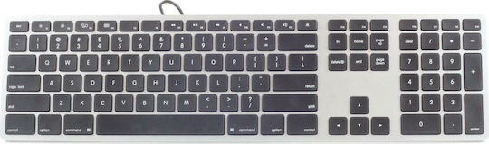 Matias Wired Aluminum Tenkeyless Keyboard for Mac Πληκτρολόγιο Αγγλικό UK Συμβατό με Mac Ασημί - Image 6