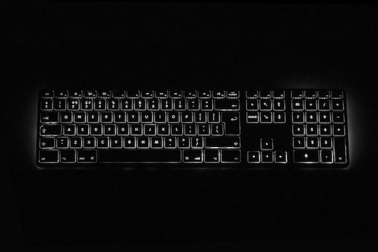 Matias Wired RGB Backlit Aluminum Keyboard for Mac Πληκτρολόγιο Αγγλικό UK Συμβατό με Mac Γκρι - Image 3