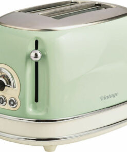 Ariete Vintage 00C015504AR0 Φρυγανιέρα 2 Θέσεων 810W Πράσινη