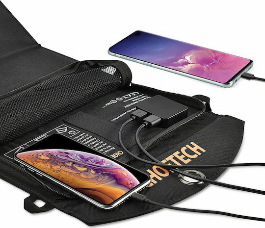 Choetech SC001 Αναδιπλούμενος Ηλιακός Φορτιστής Φορητών Συσκευών 19W 5V με σύνδεση USB (SC001) - Image 4