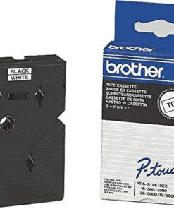 Brother TC-291 Ταινία Ετικετογράφου 7.7m x 9mm σε Λευκό Χρώμα TC-291