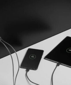 Alternative view of Cellular Line Φορτιστής Χωρίς Καλώδιο με Θύρα USB-A και Θύρα USB-C 25W Power Delivery Μαύρος (ACHSMUSB2PD25WK)